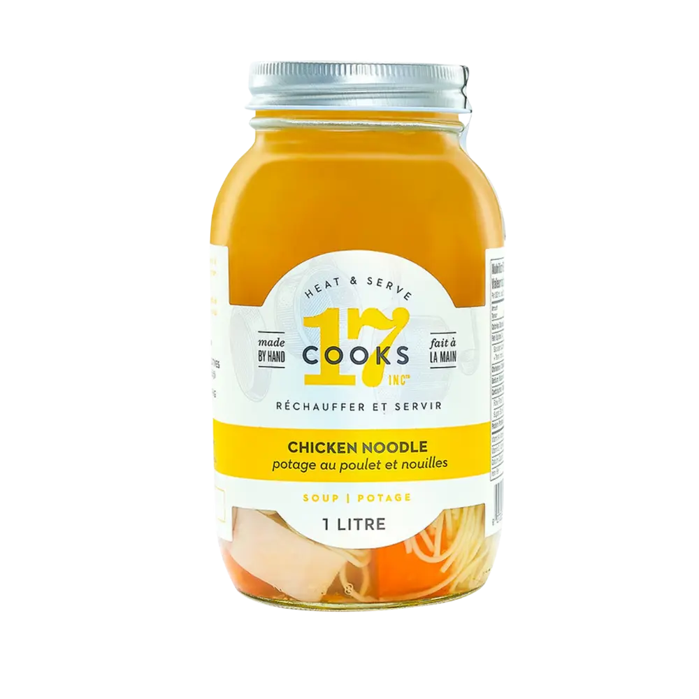 17 Cooks Inc Chicken Noodle Soup  1Lt