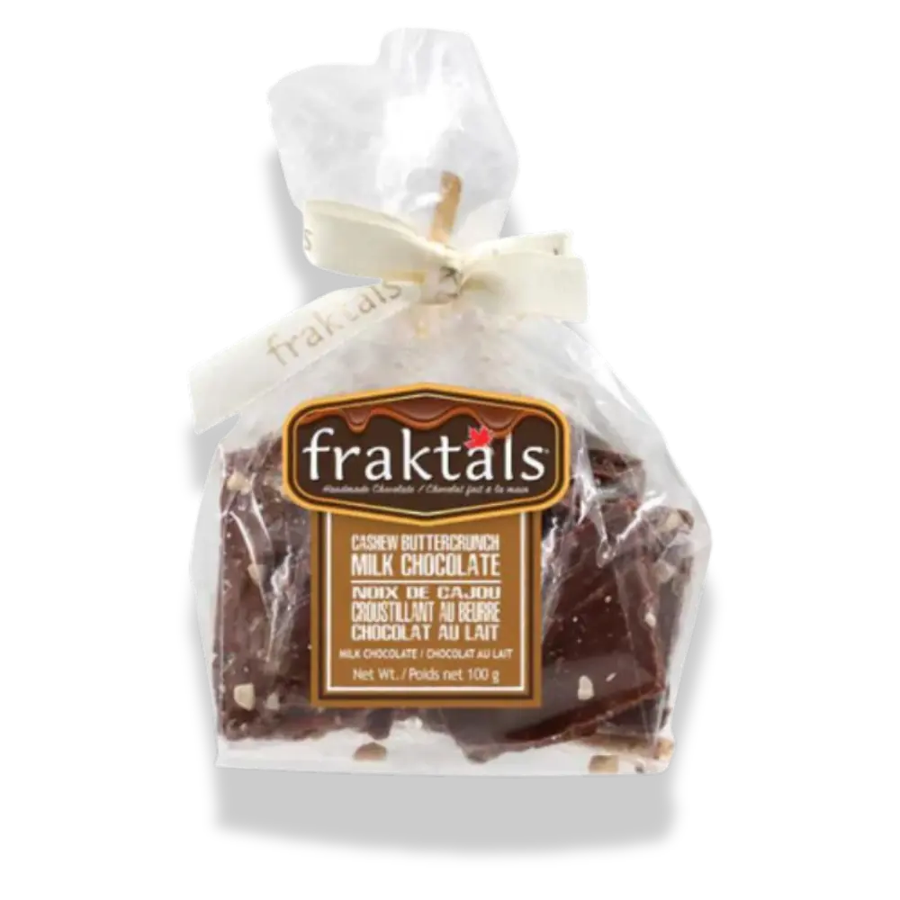 Fraktals Cashew Milk Chocolate Buttercrunch 100G