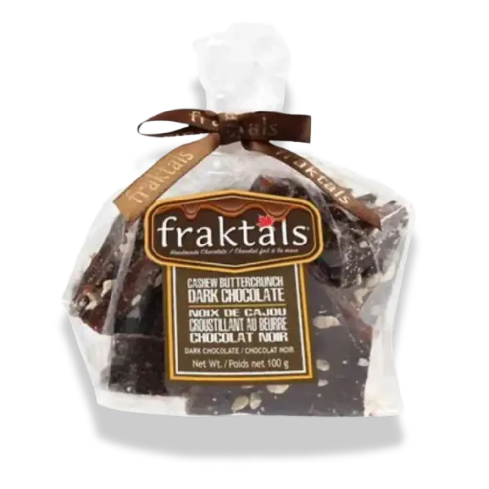Fraktals Cashew Dark Chocolate Buttercrunch 100G