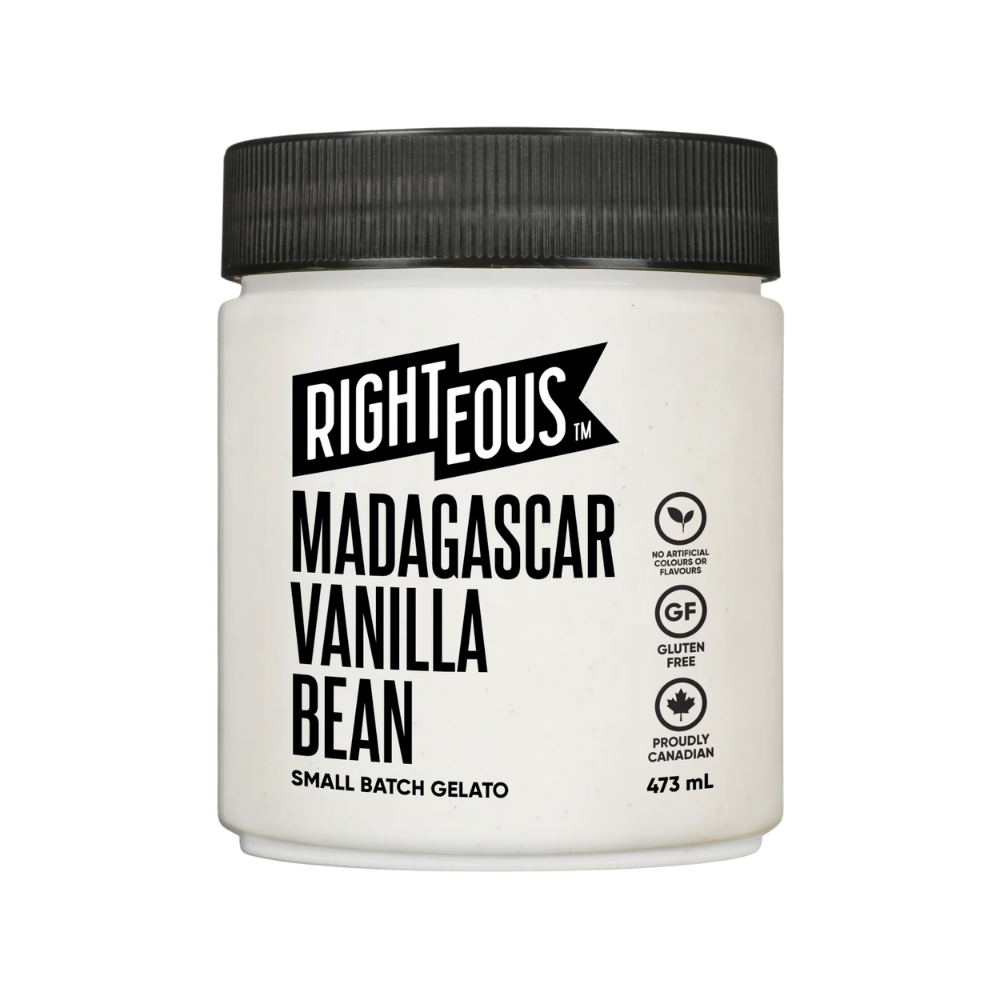 Righteous Vanilla Bean Gelato 106Ml