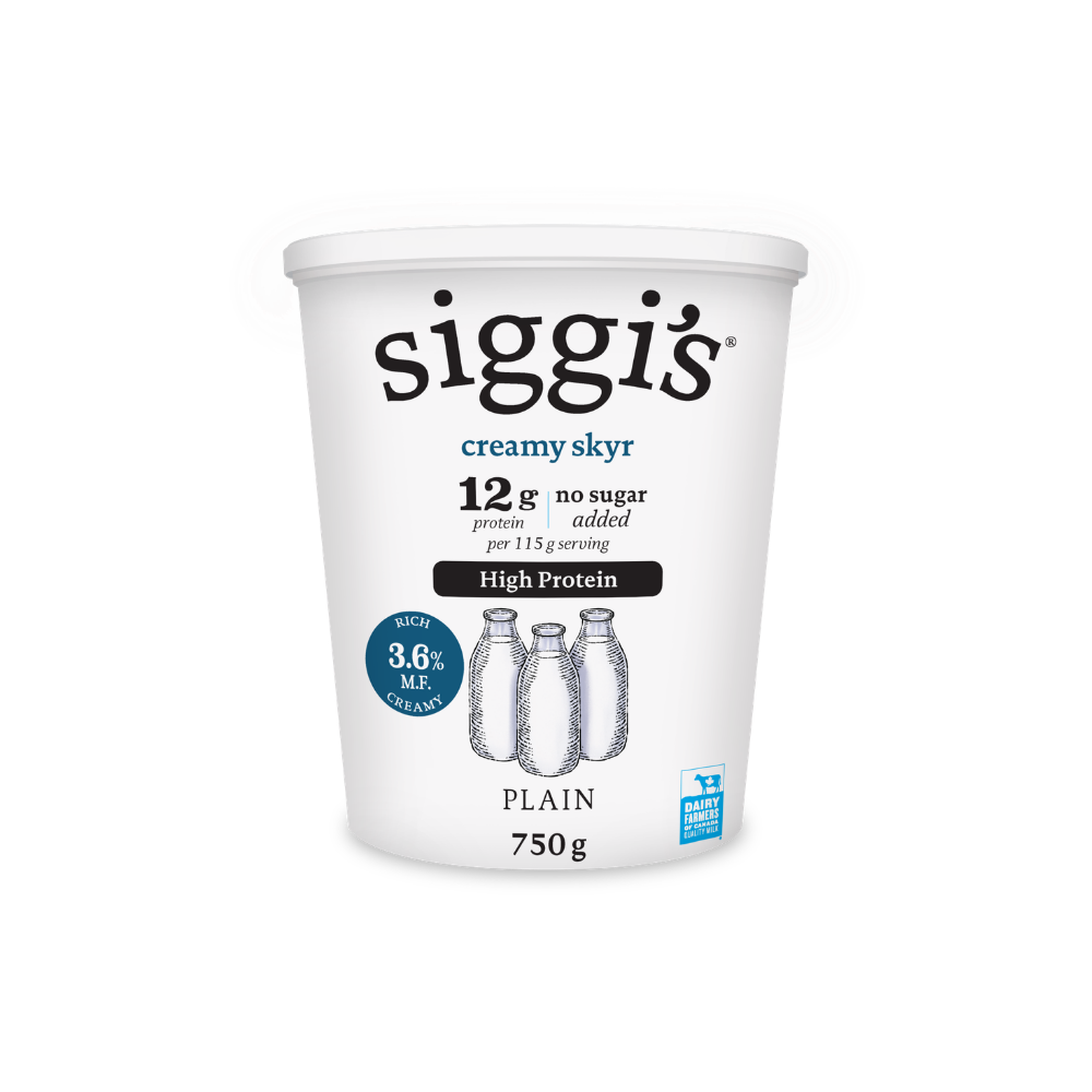Siggi's Plain 3.6% Creamy Skyr Yogurt 750g