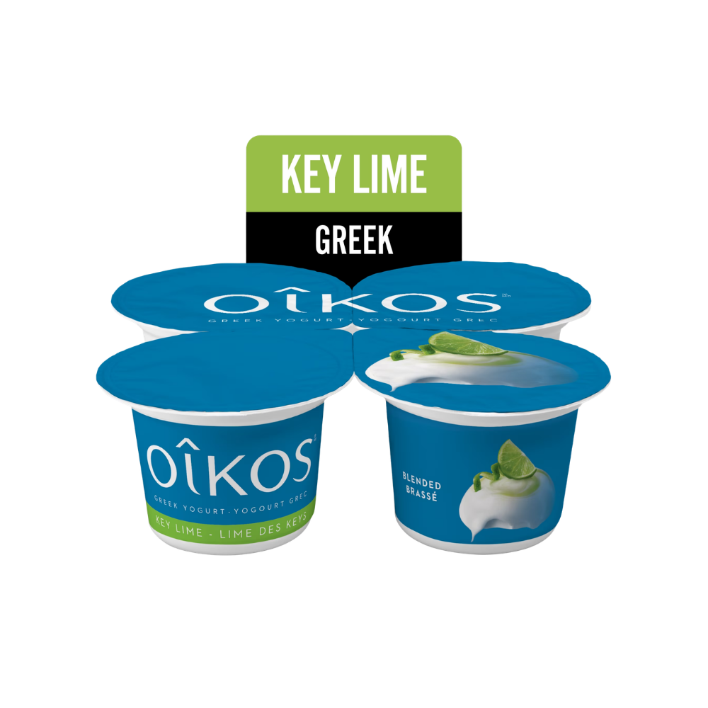 Oikos Key Lime Greek Yogurt 2% 4X100G