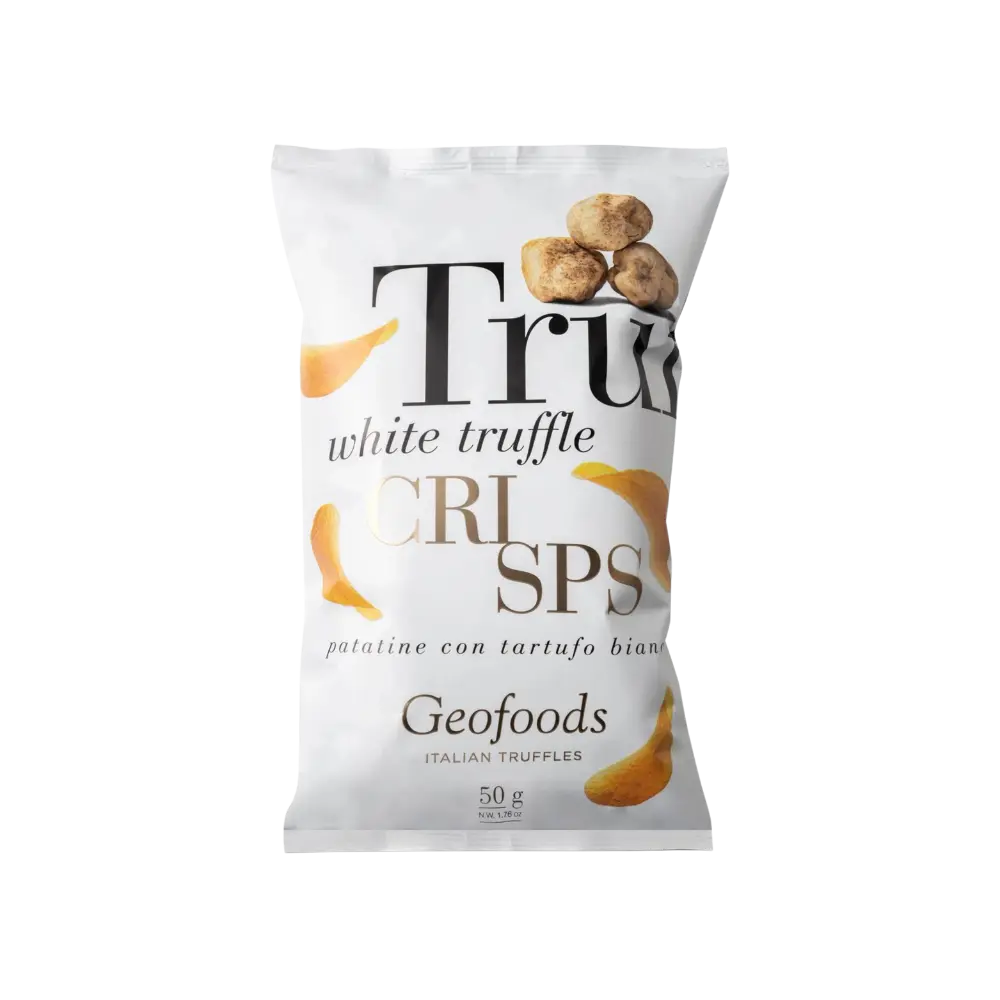 Geofoods White Truffle Crisps 50G
