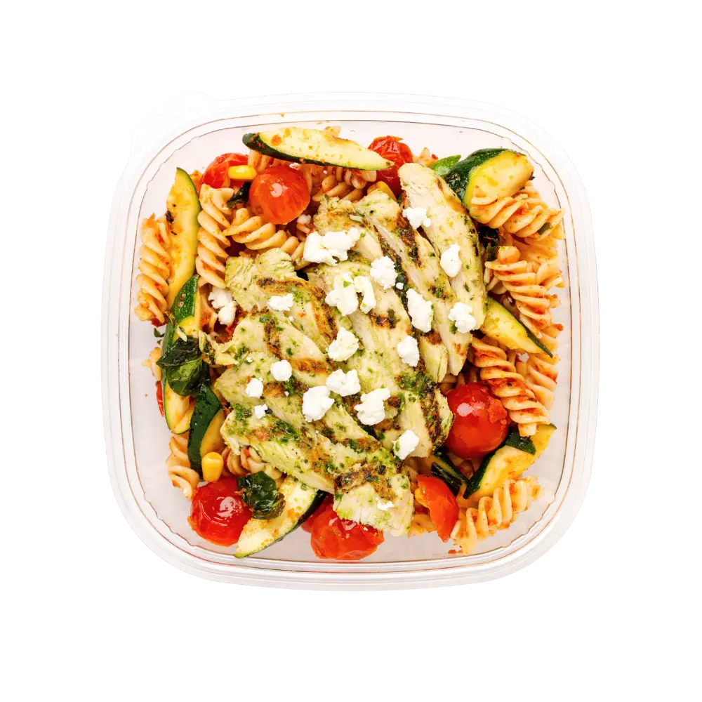 Tomato Garden Pasta and Pesto Chicken Bowl 400g 