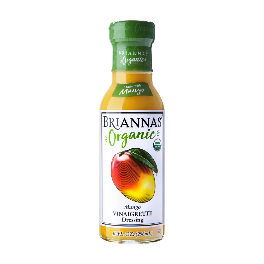 Briannas Organic Mango Vinaigrette 296Ml