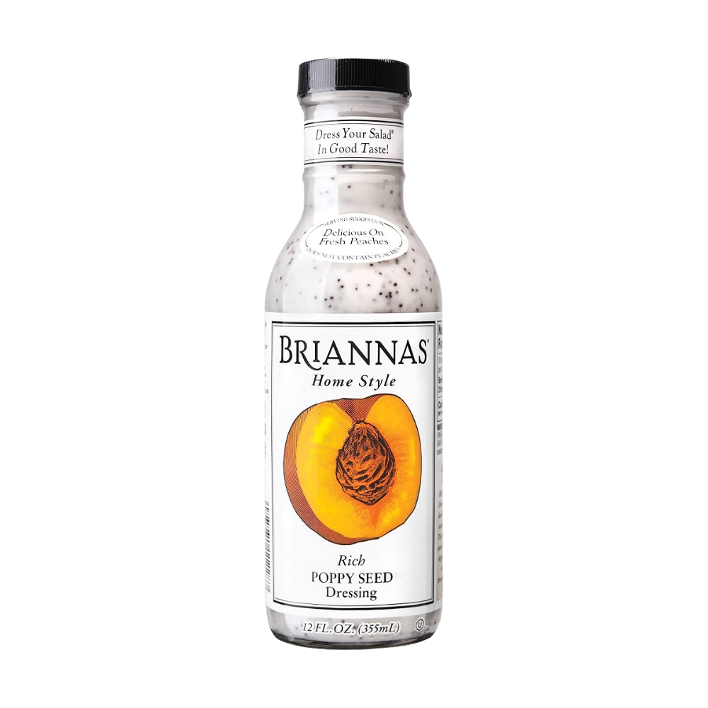 Briannas Organic Poppy Seed Dressing 296Ml