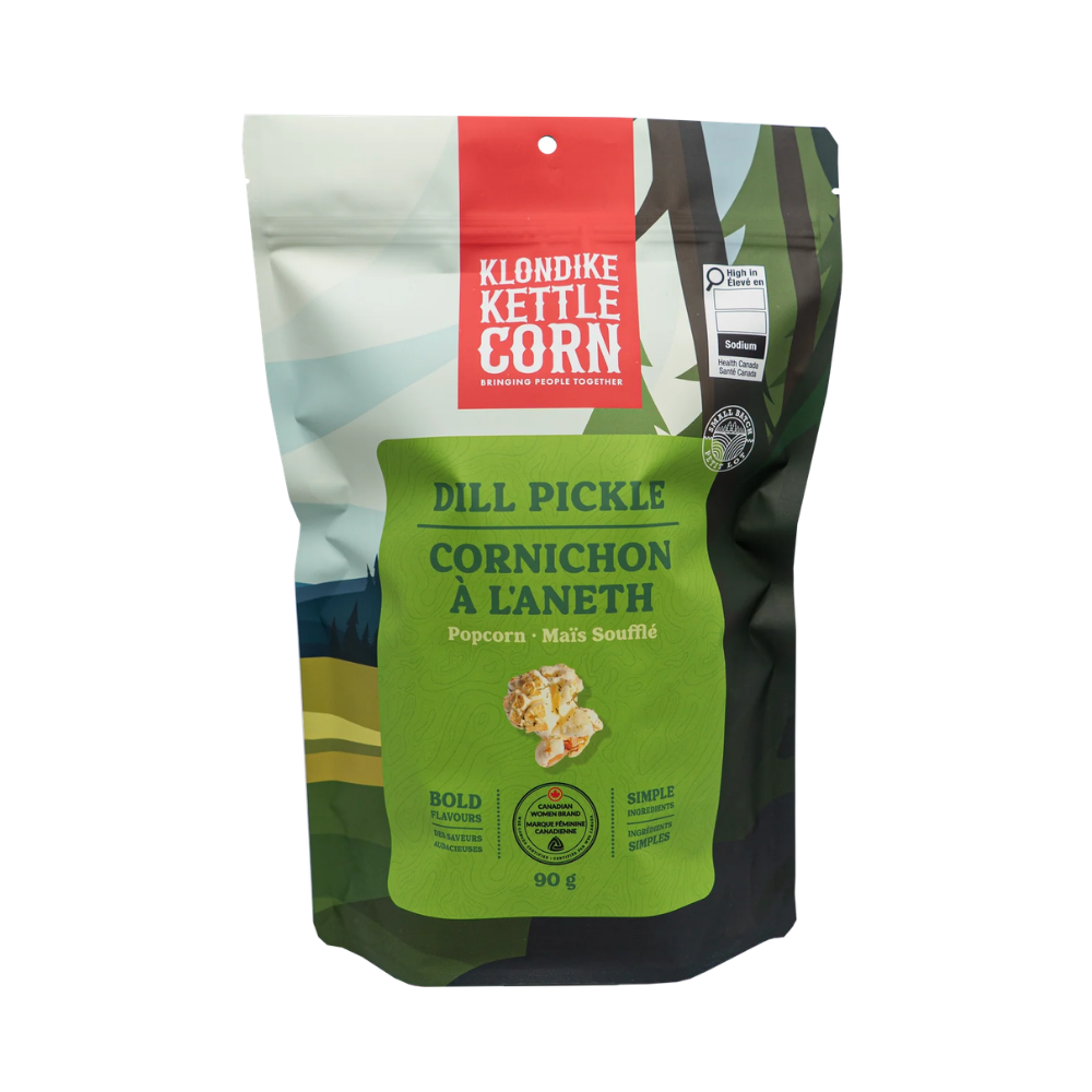 Klondike Dill Pickle Popcorn 125G