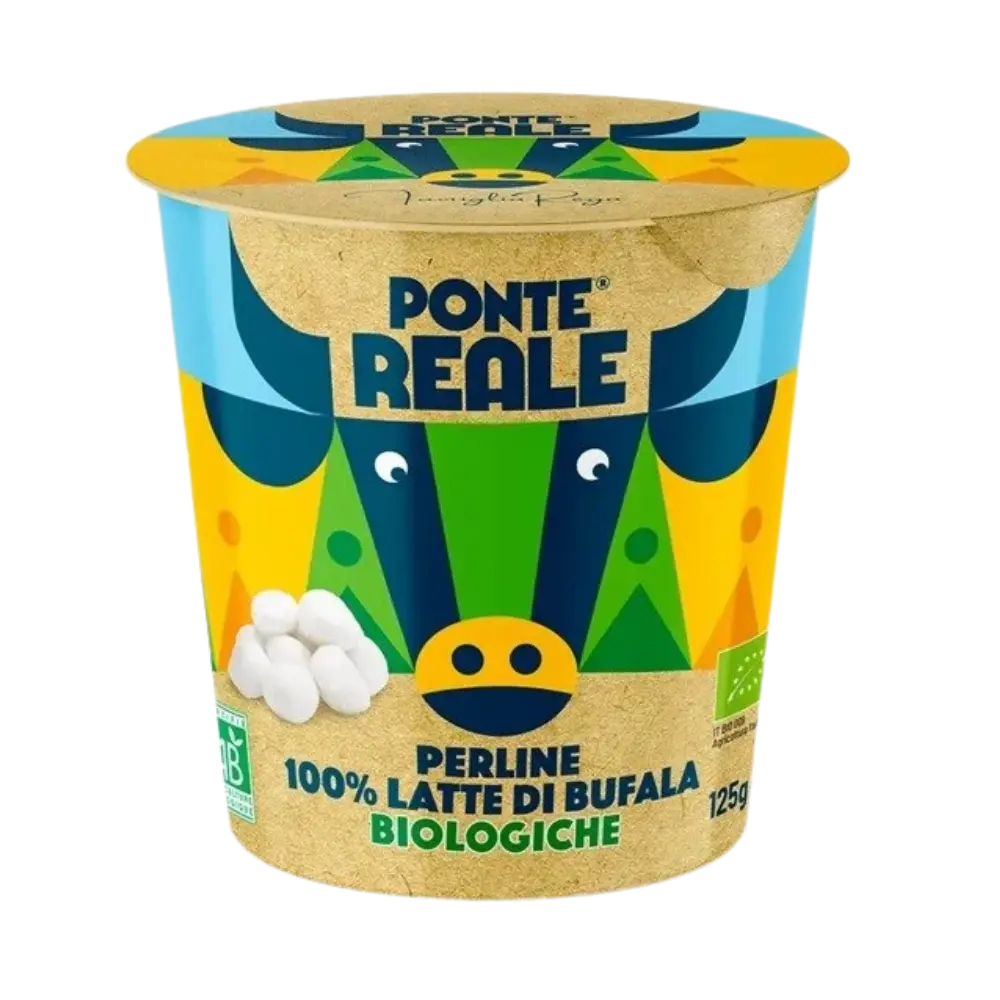 Ponte Reale Perline Buffalo Mozzarella 125G