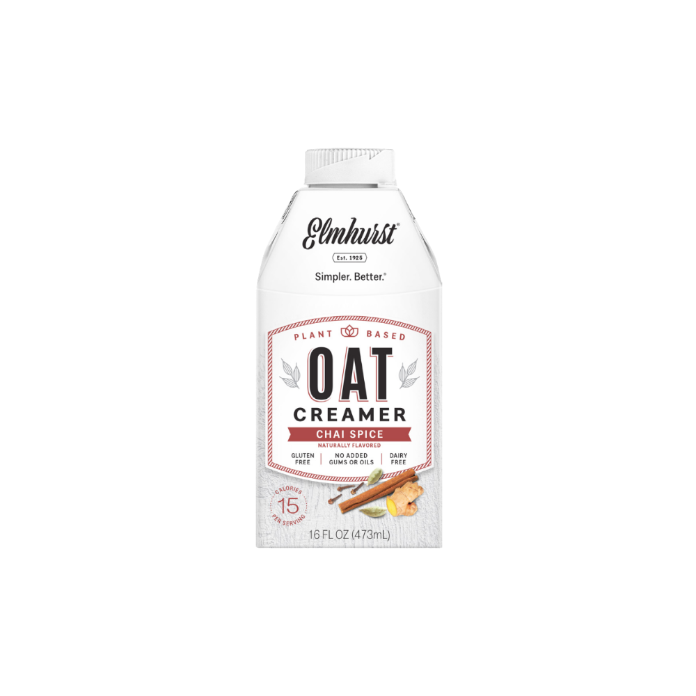 Elmhurst Chai Spice Oat Creamer 473Ml