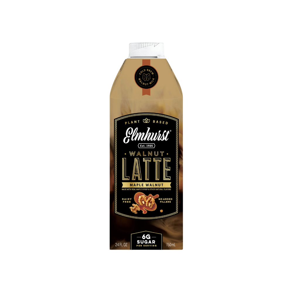 Elmhurst Maple Walnut Latte 750Ml