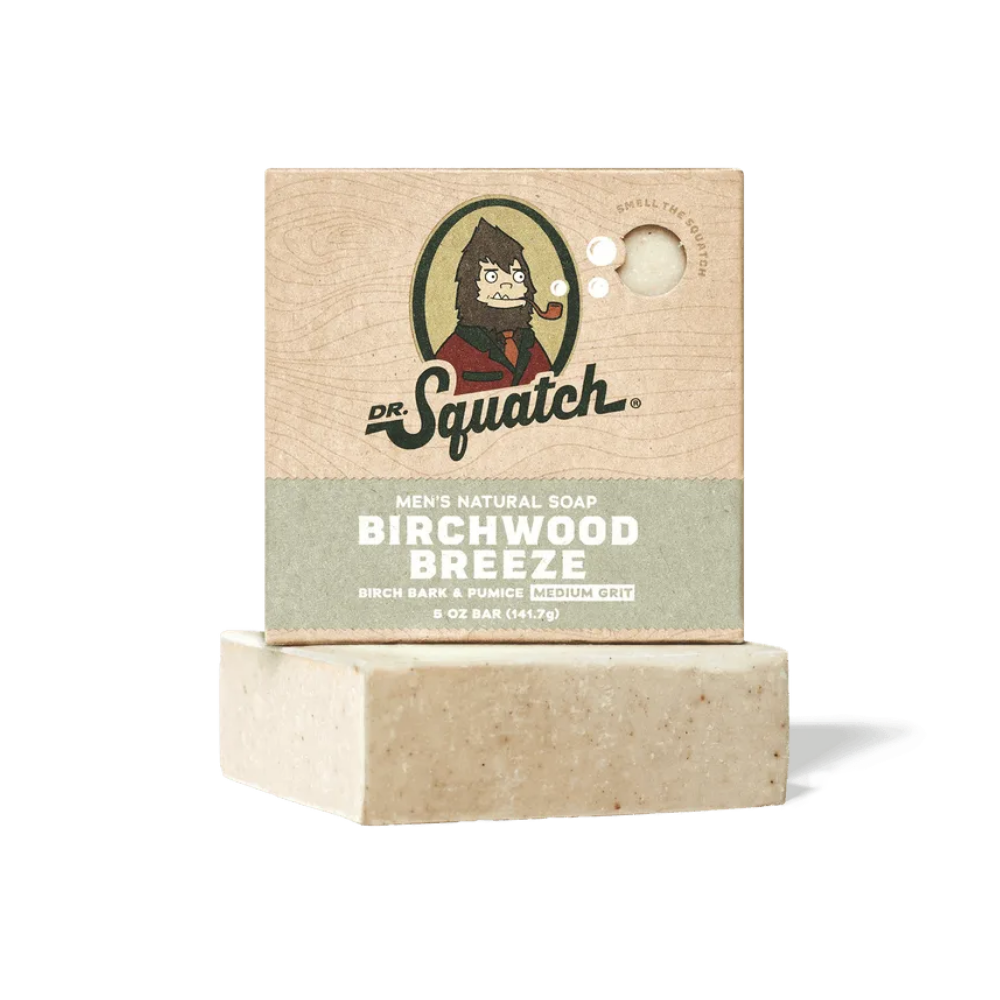 Dr Squatch Birchwood Breeze Bar Soap 141G