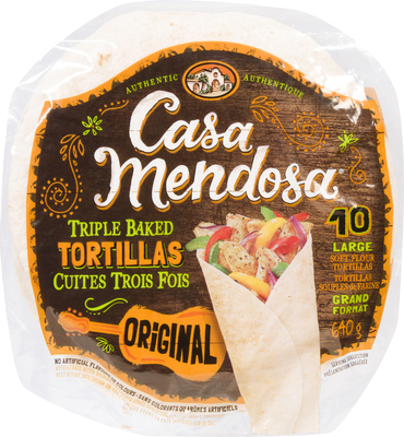 Casa Mendoza Casa Mendoza Tortilla 10" 640g