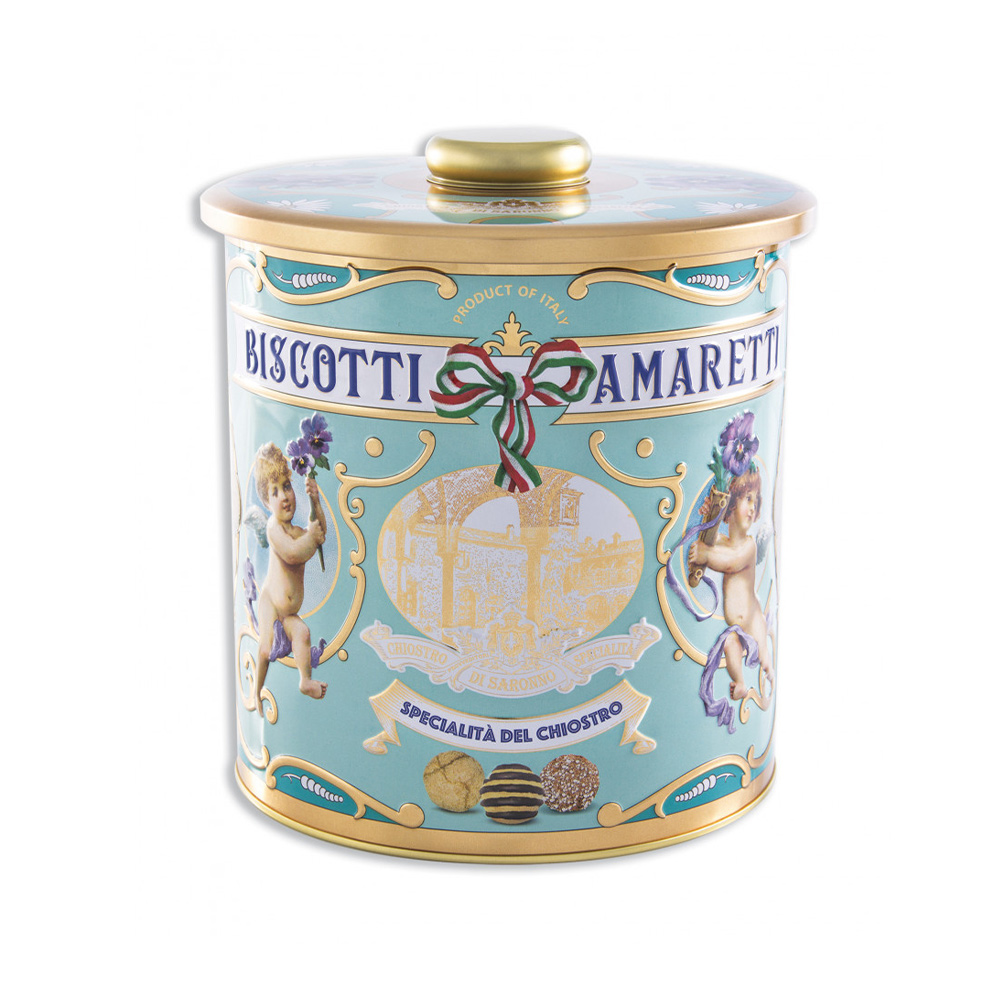Chiostro Di Saronno Biscottiera Tin 190g