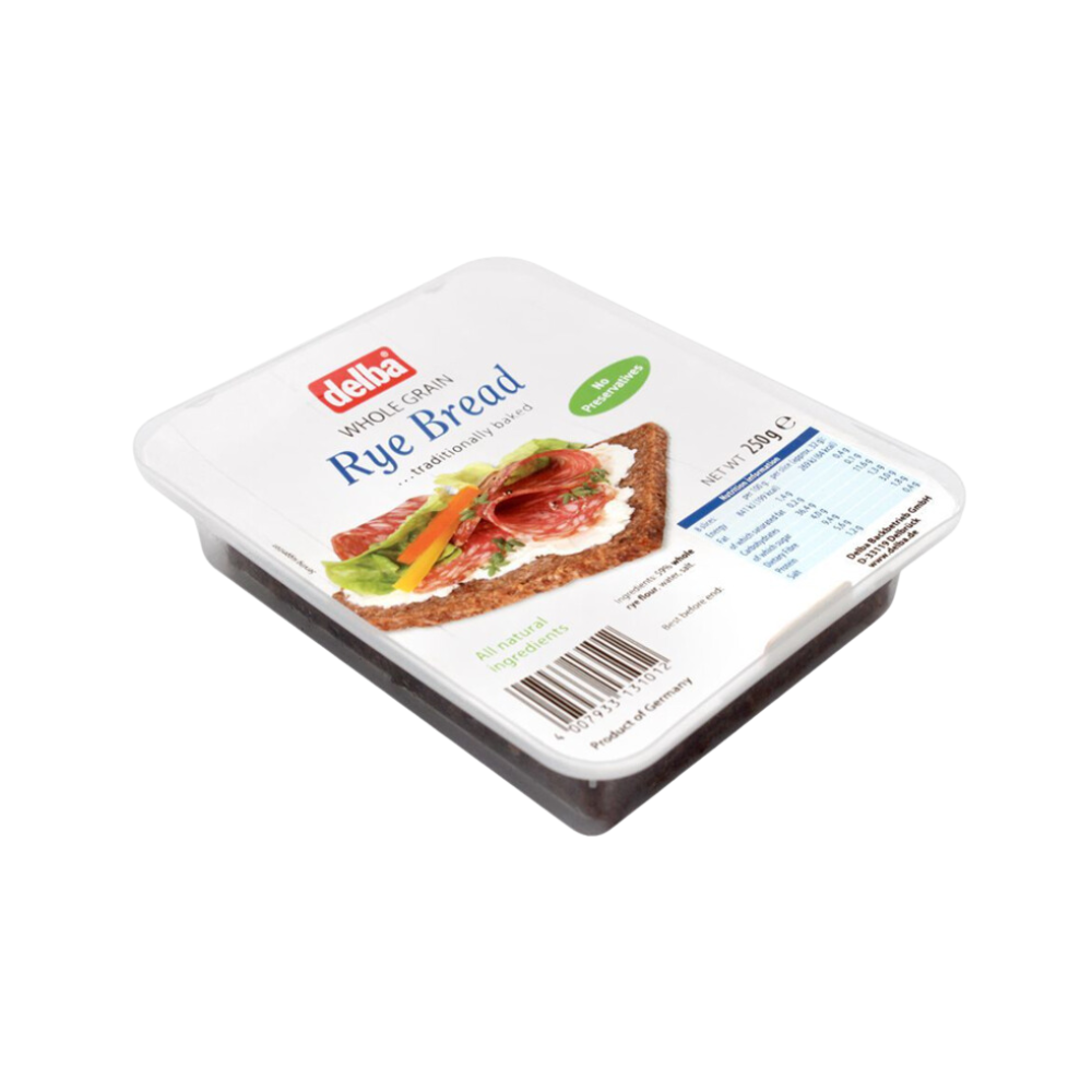 Delba Rye Bread 250G