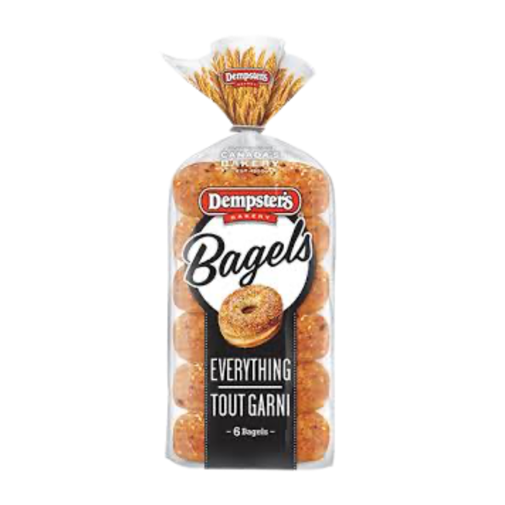 Dempsters Everything Bagels 450G