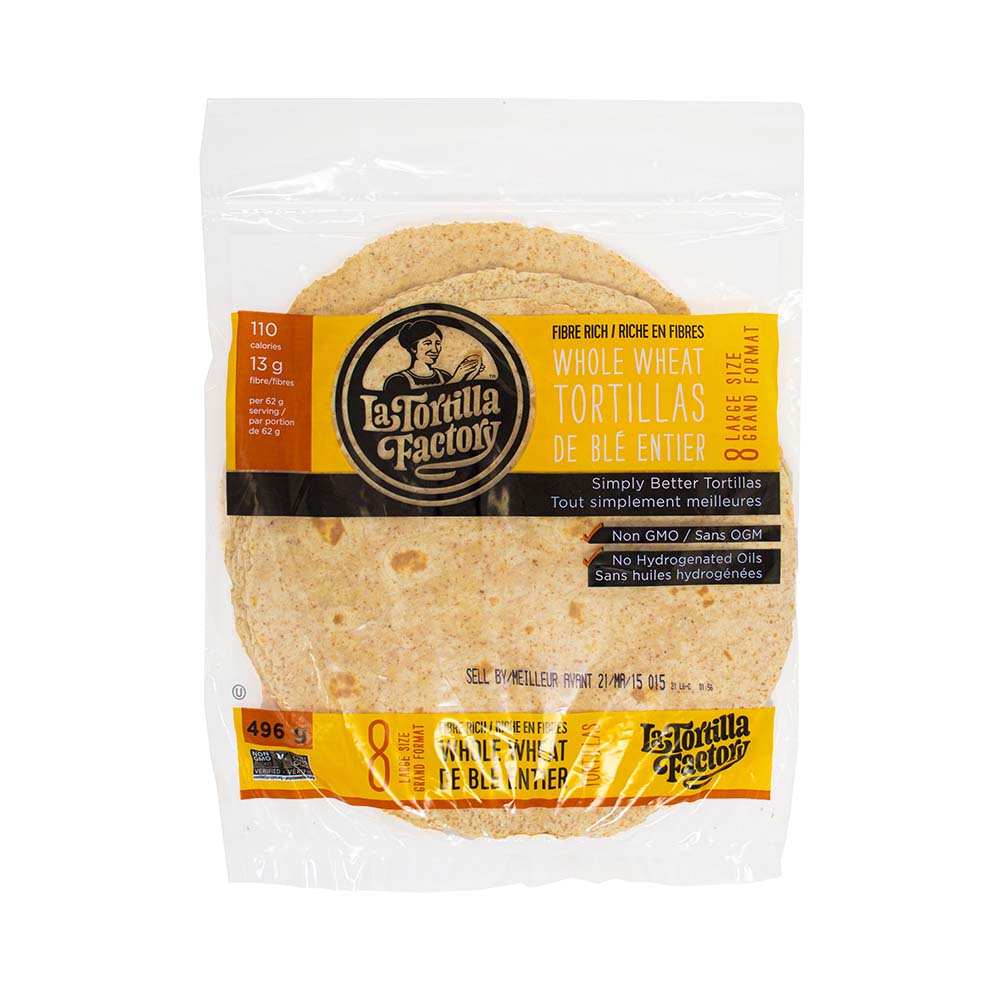 La Tortilla Factory Fiber Rich 496G