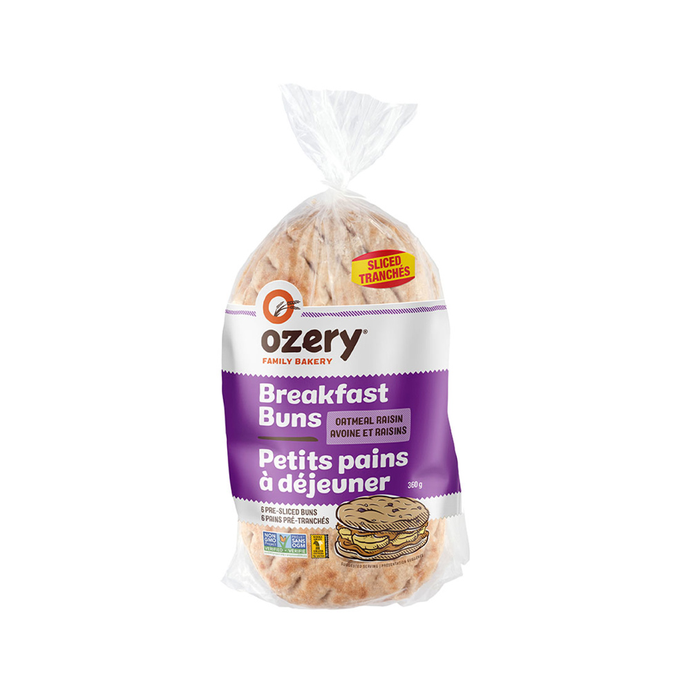 Ozery Oat Breakfast Bun 1ea