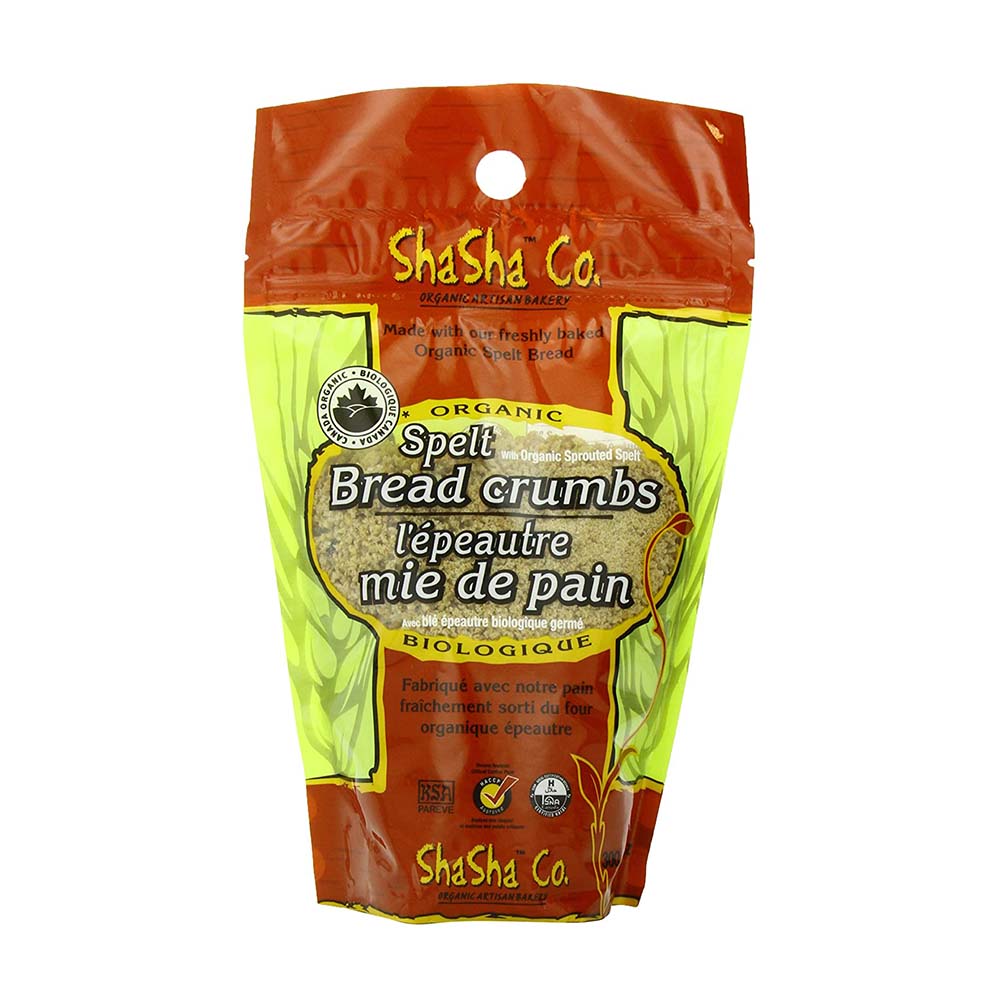 Shasha Organic Spelt Bread Crumbs 300G
