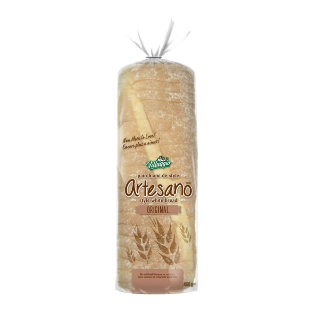 Villaggio Artisano White Bread 600G