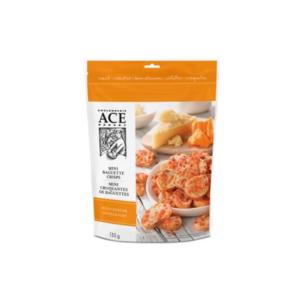 Ace Bakery Aged Cheddar Mini Crips 150G 
