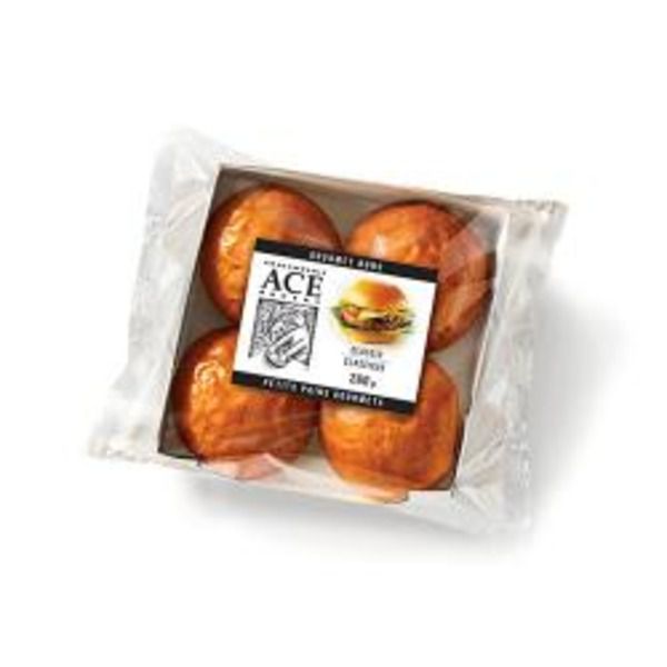 Ace Classic Gourmet Burger Buns 4Pk