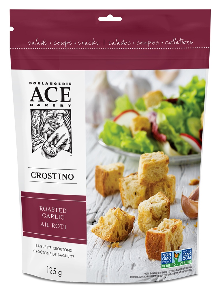 Ace Roasted Garlic Crostino 125G