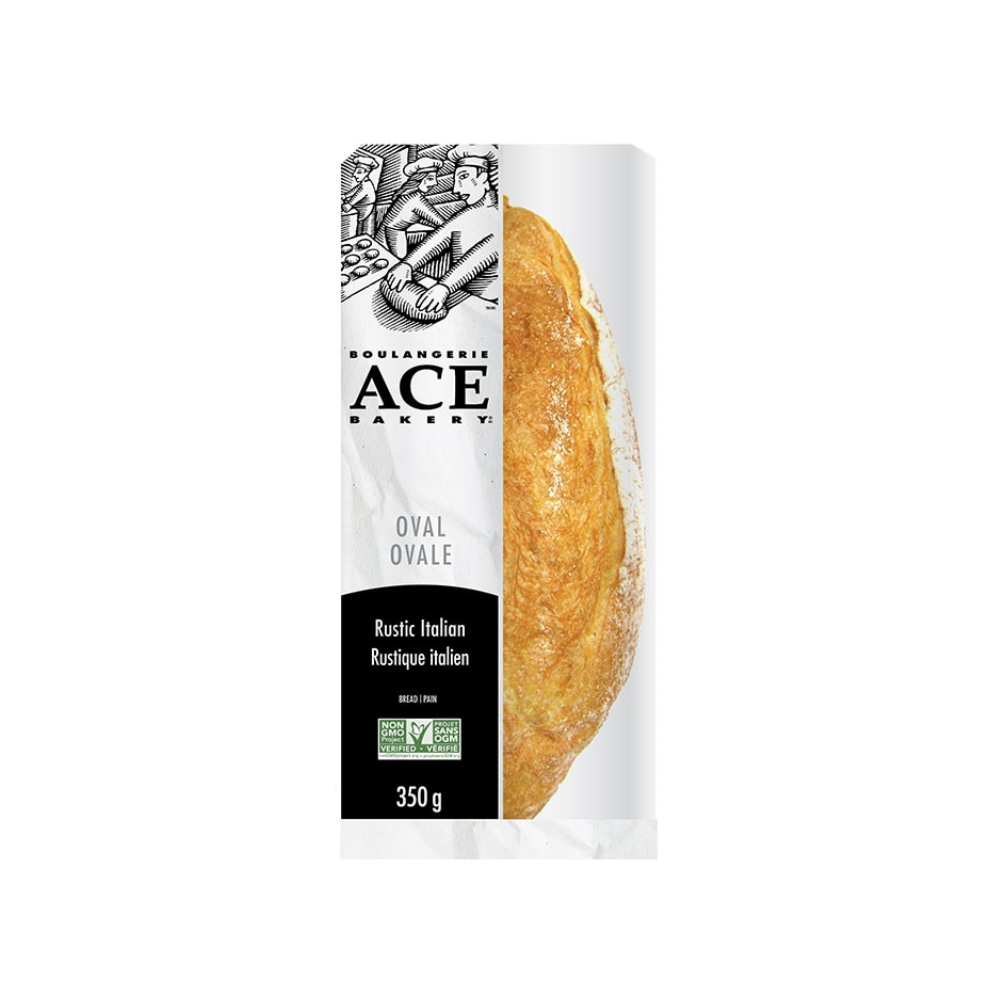Ace Rustic Italian Oval Loaf 350G