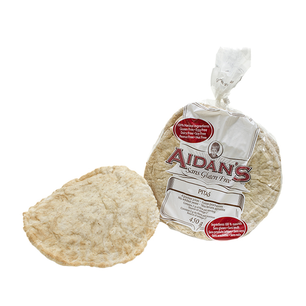 Aidan's Gluten Free Original Pitas 450G