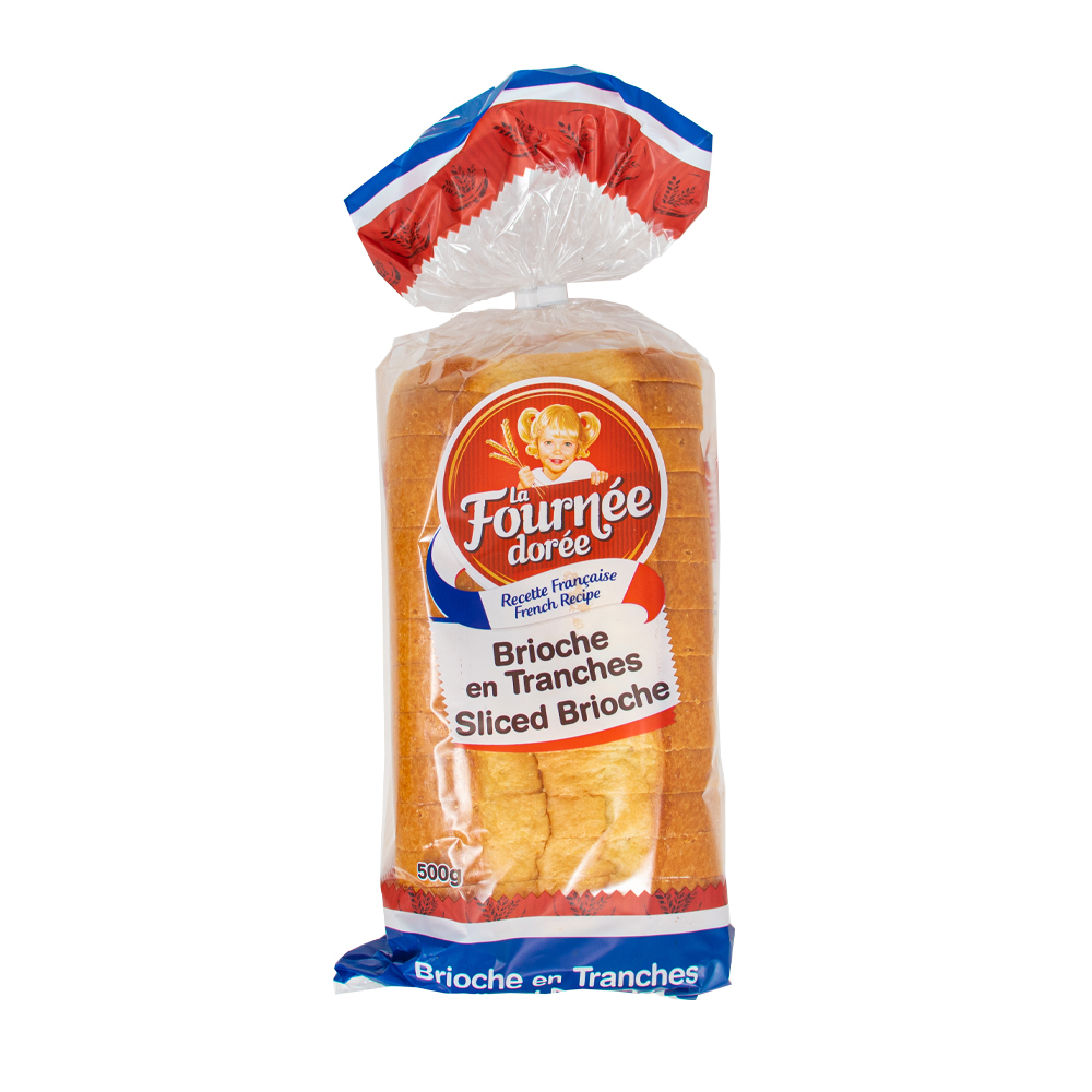 La Fournee Sliced Brioche 500G