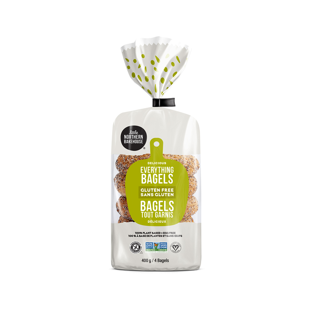 Little Northern Bakehouse Gluten Free Everything Bagel 400G