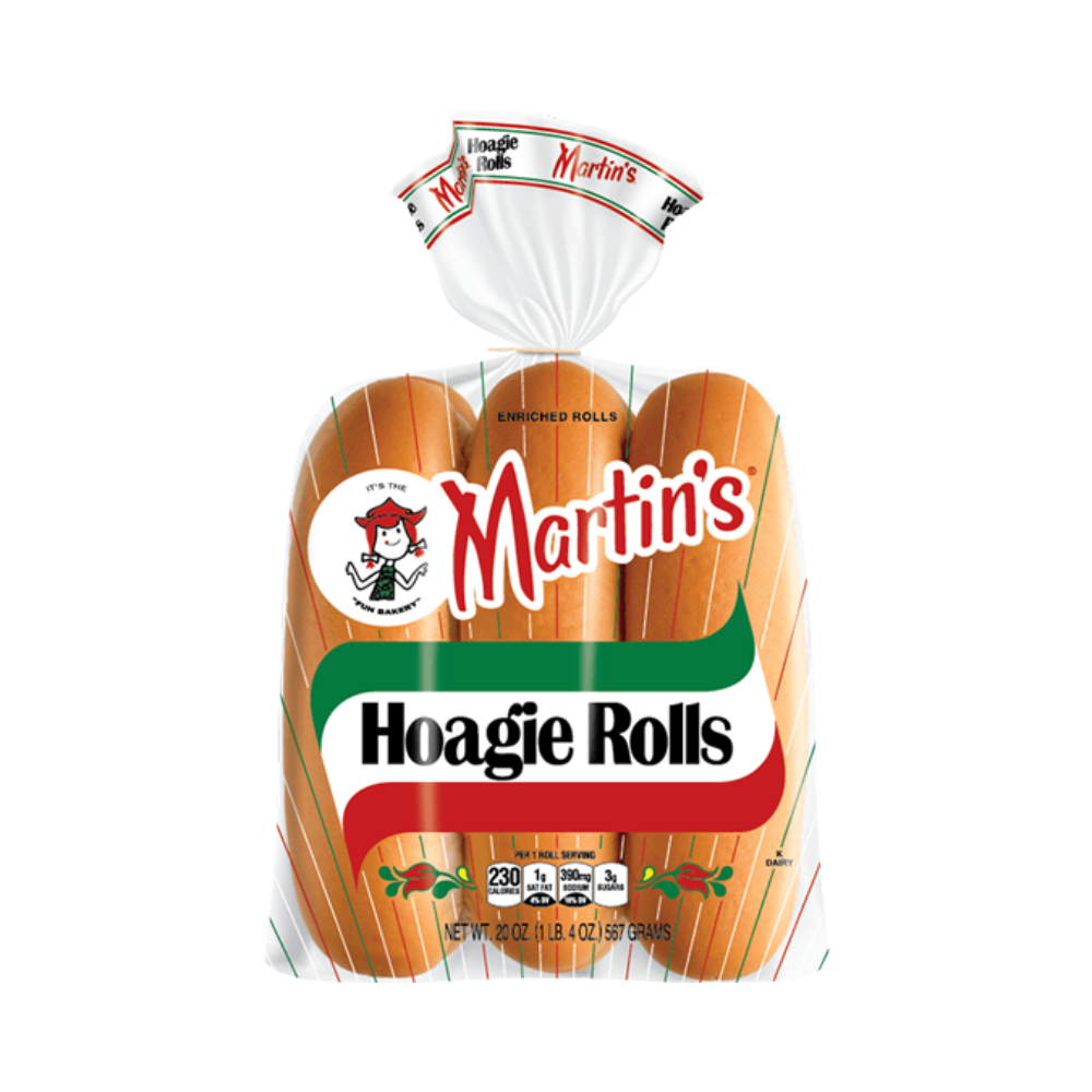 Martin's Hoagie Rolls 510G
