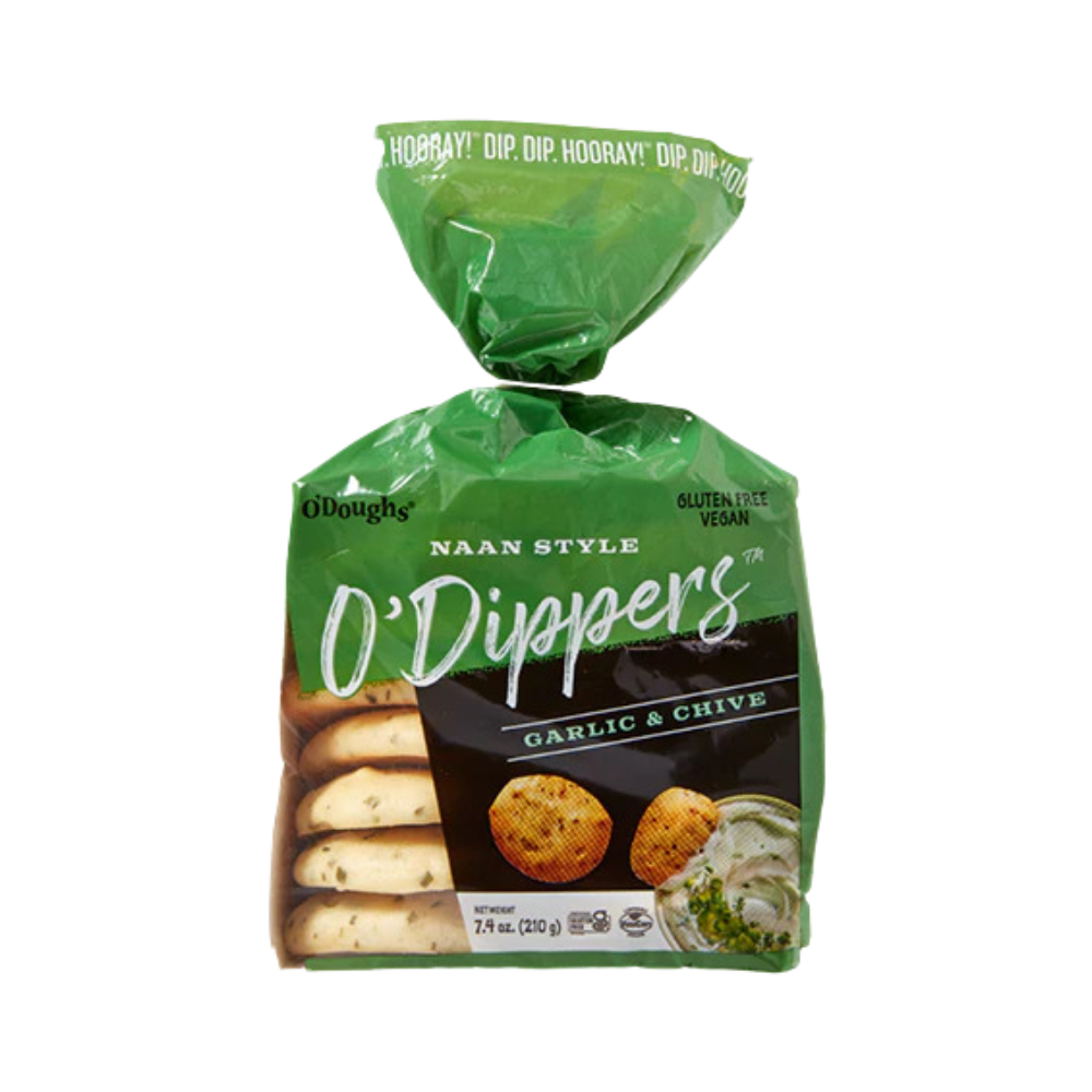 O'Doughs Garlic And Chive O'Dippers 210G