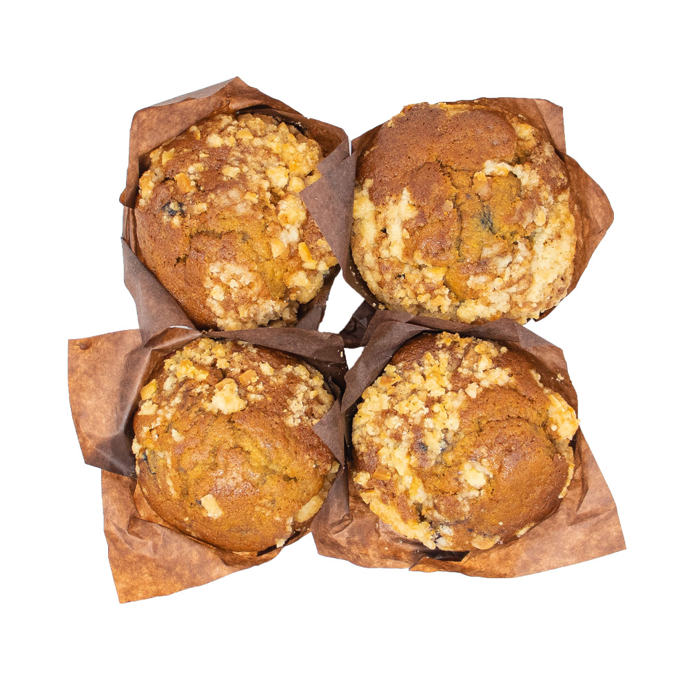 Almond Blueberry Muffins 4Pk