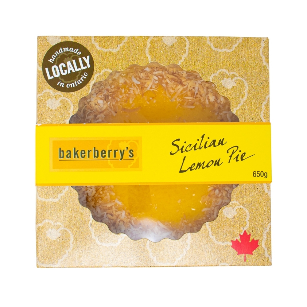Bakerberry Sicilian Lemon Pie 7"