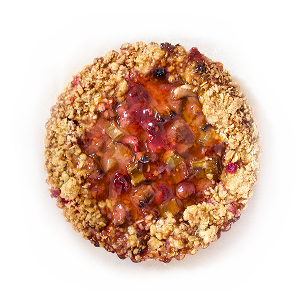 Bakerberry Strawberry Rhubarb Pie 7"