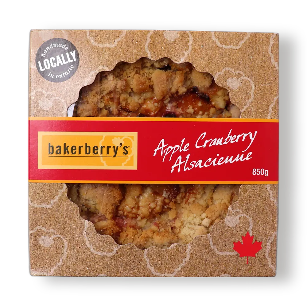 Bakerberry's Apple Cranberry Alsacienne 850g
