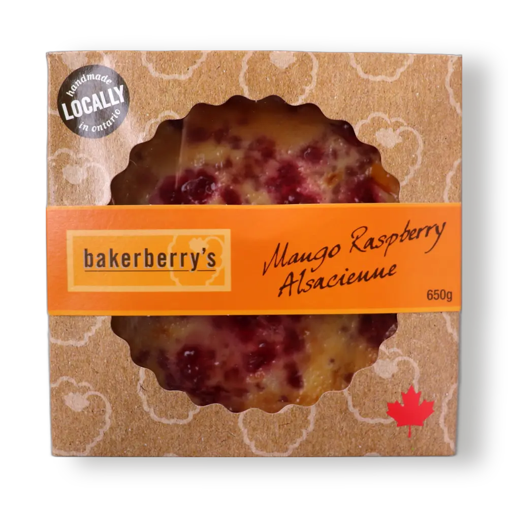 Bakerberry's Mango Raspberry Alsacienne 650g