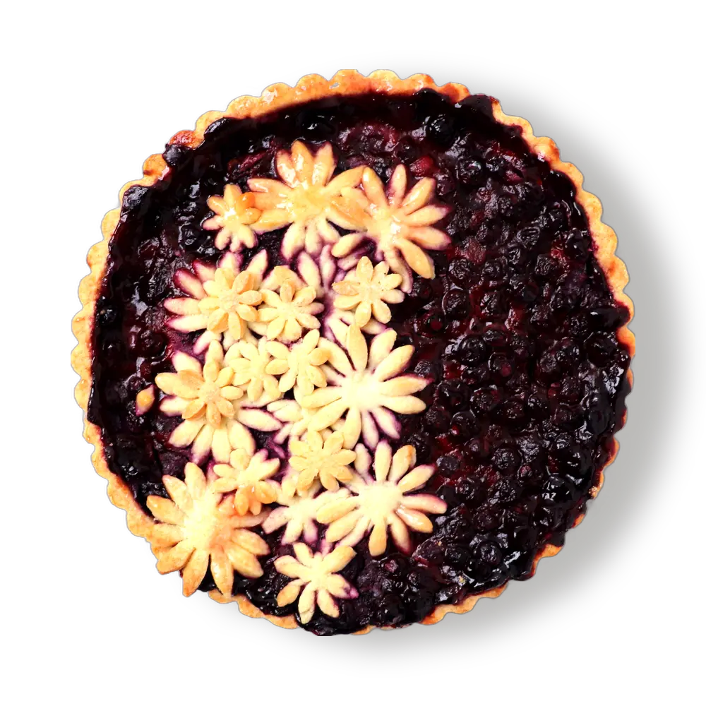 Bakerberry's Wild Blueberry Tarte 7”