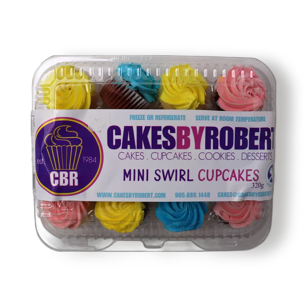 Cakes By Robert Mini Swirl Cupcakes 320G