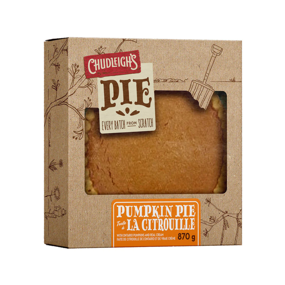 Chudleigh's Pumpkin Pie 870G