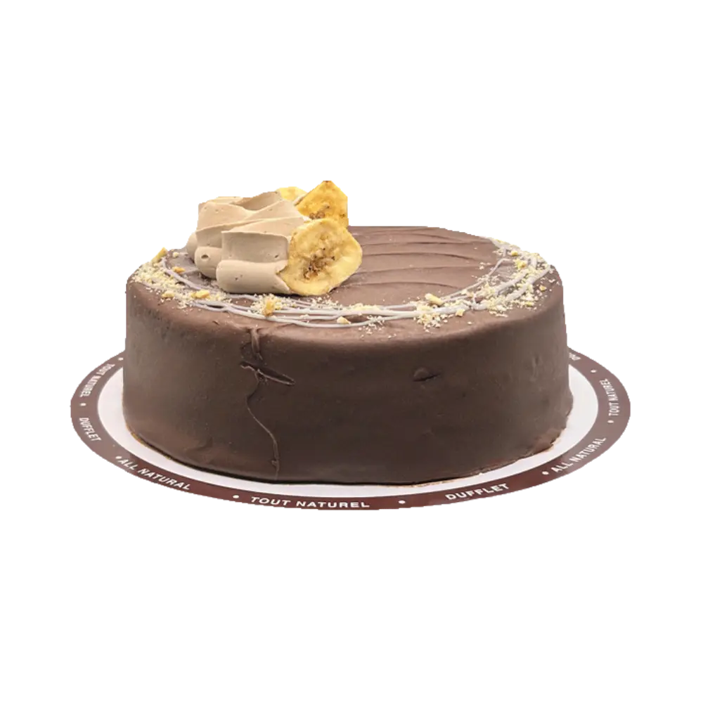 Dufflet Chocolate Banana Cake 8"