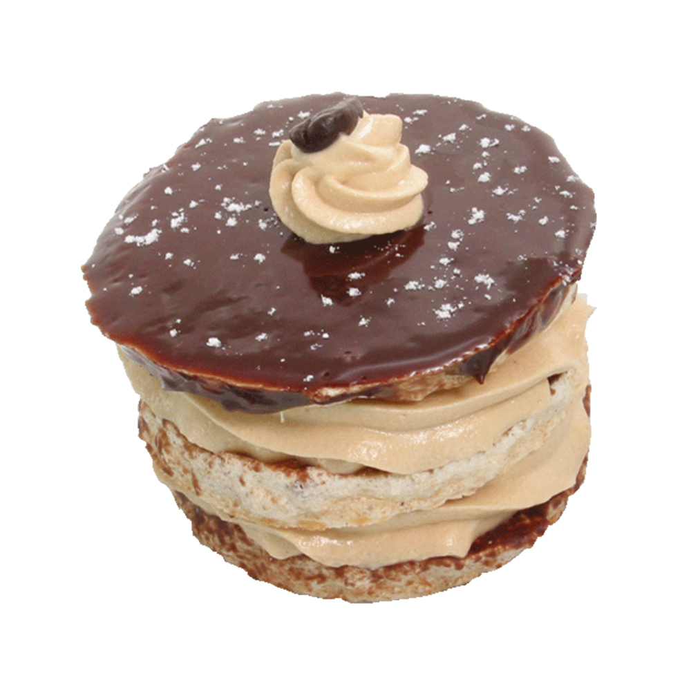 Dufflet Dacquoise Cappuccino Mini 2.5"