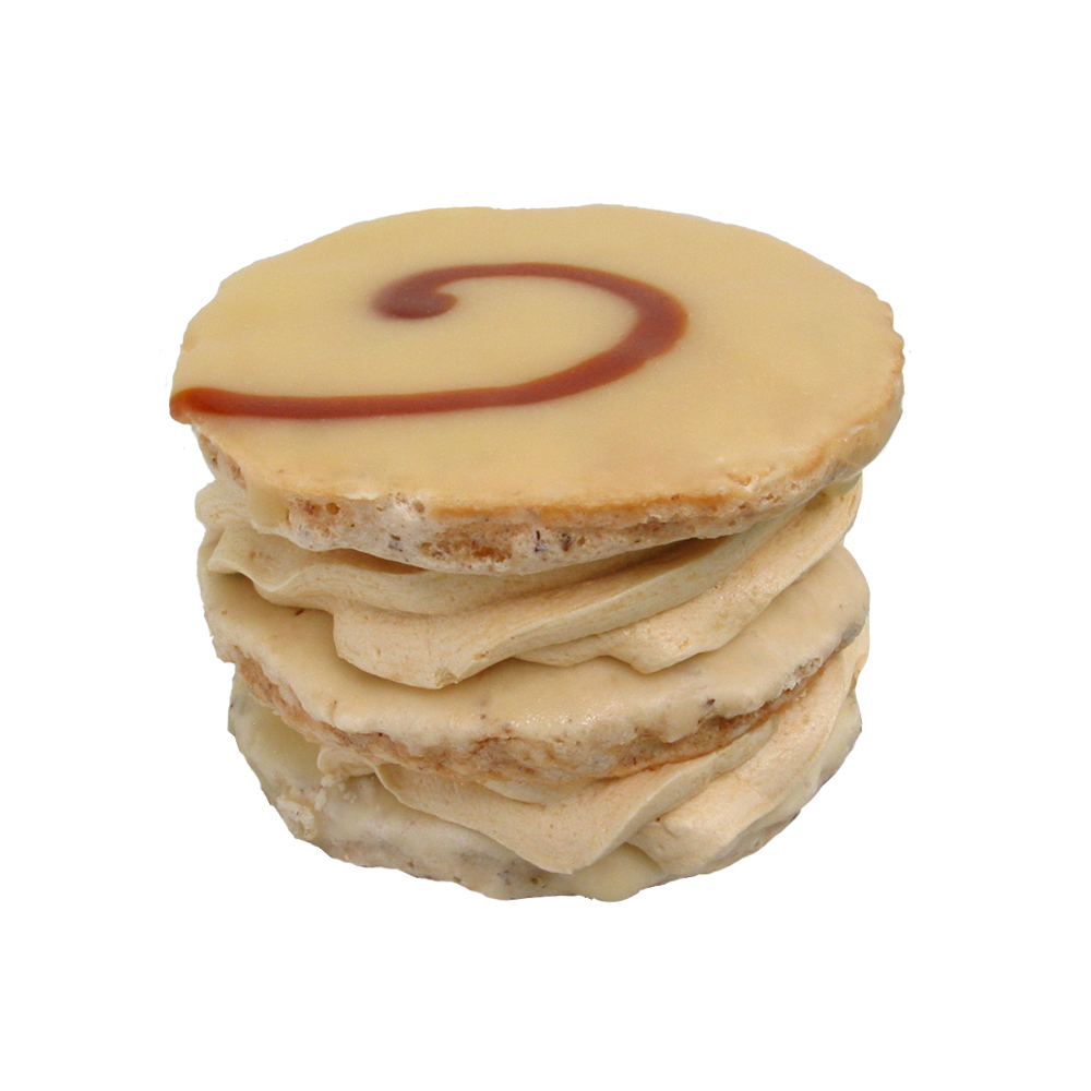 Dufflet Dacquoise Caramel Mini 1.5"