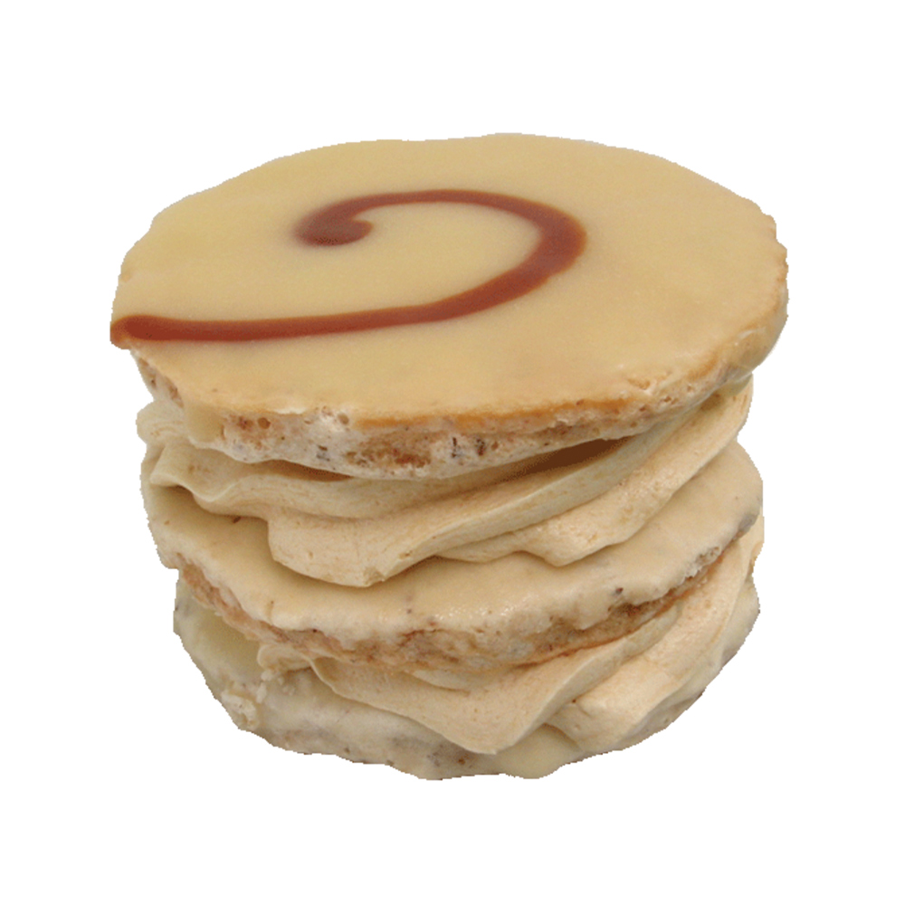 Dufflet Dacquoise Caramel Mini 2.5"