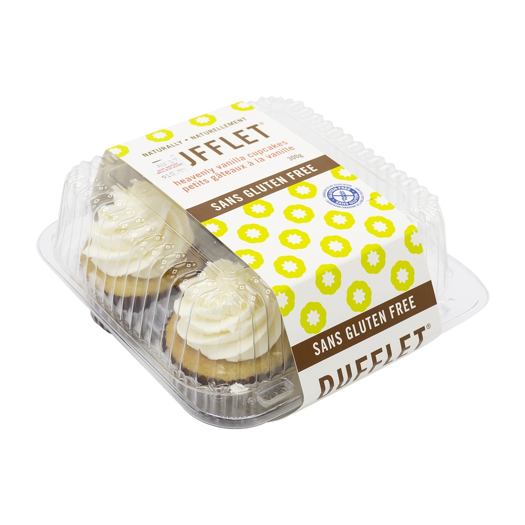 Dufflet Gluten-Free Heavenly Vanilla Cupcake 1ea