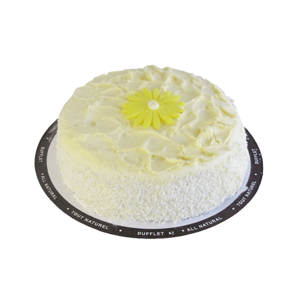 Dufflet Lemon Coconut Cake 8"