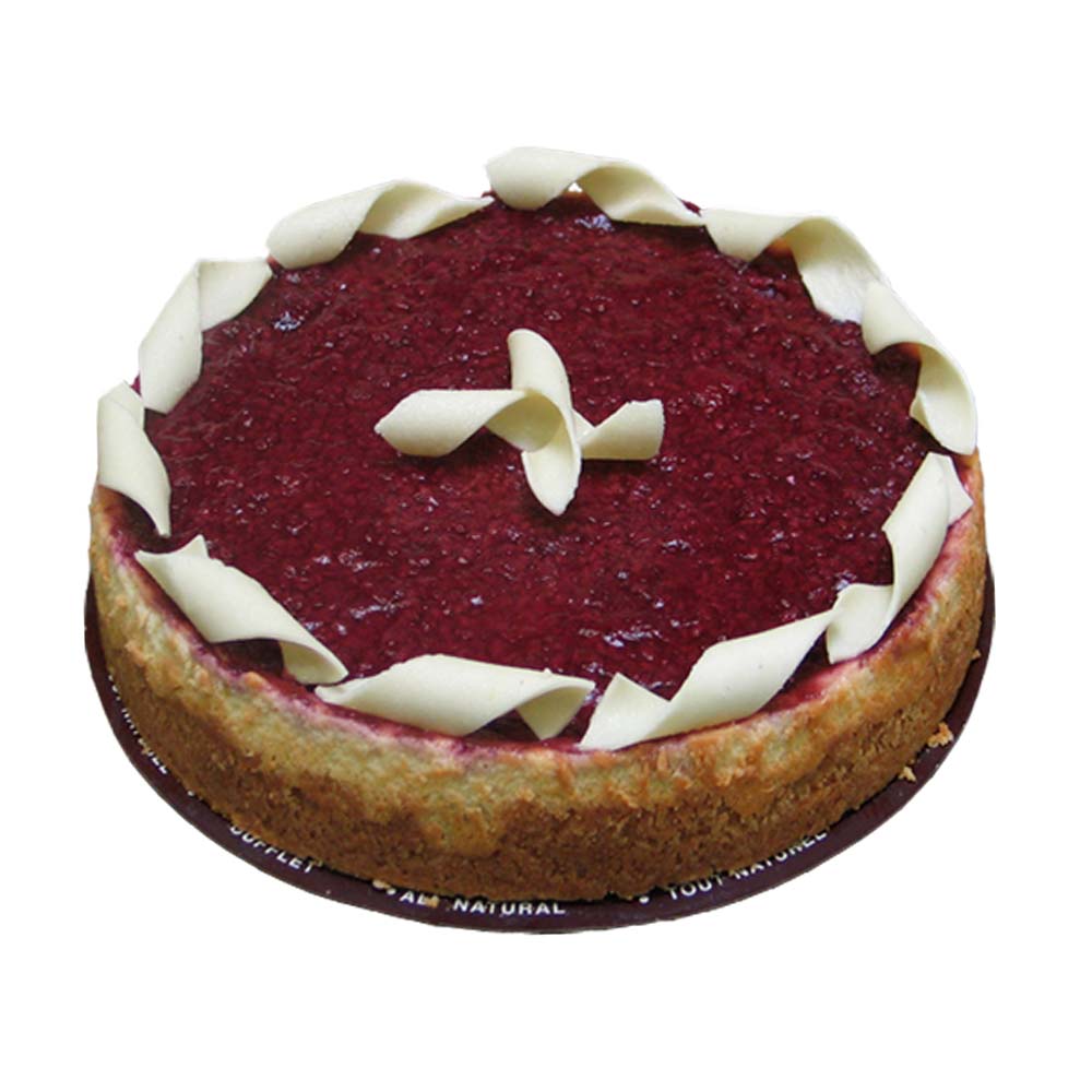 Dufflet New York Raspberry Cheesecake 7 Inch 1ea