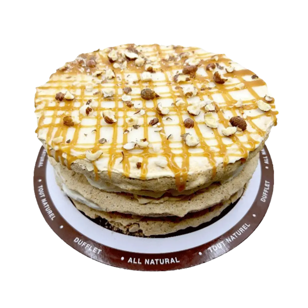 Dufflet Nutt-E Toffee Torte 8"