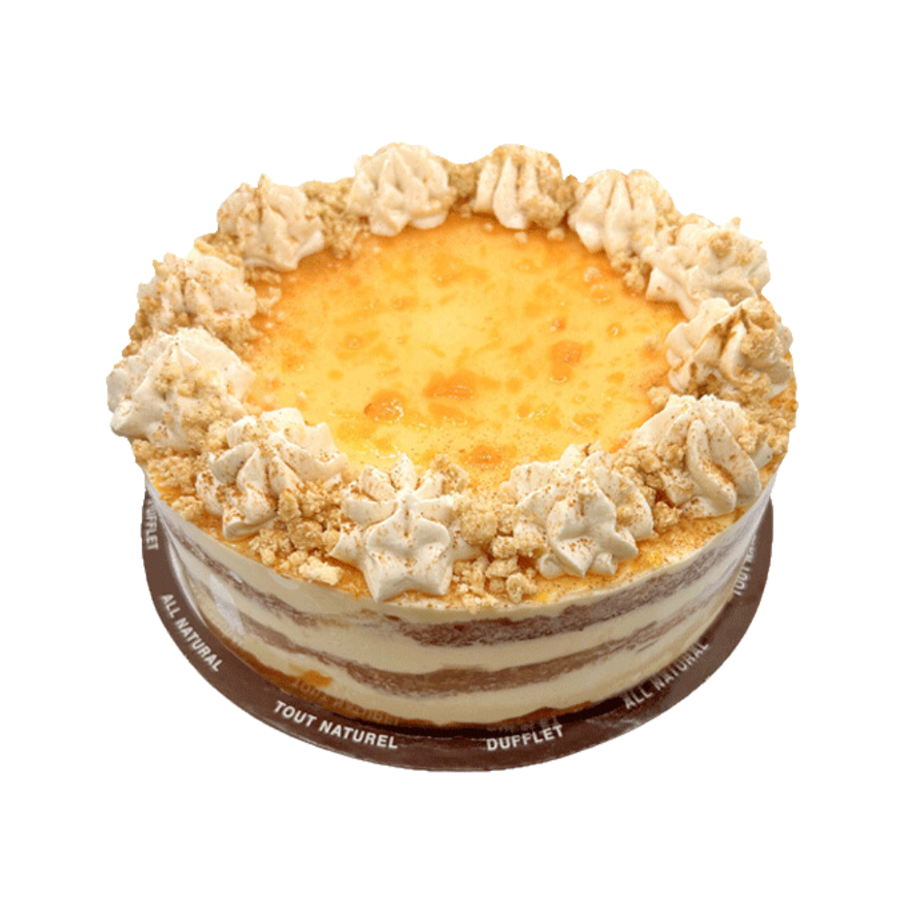 Dufflet Peach Cobbler 8" Ea