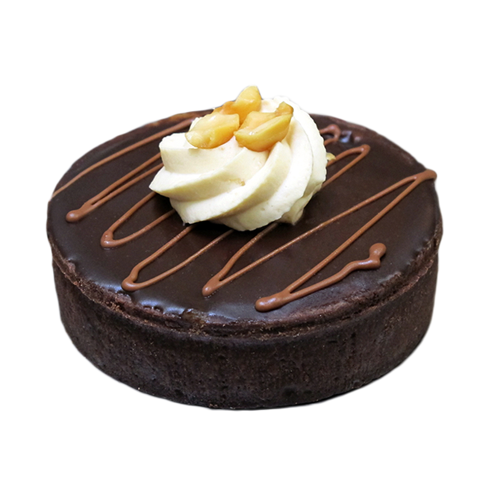 Dufflet Peanut Butter Fudge Tart L 1ea
